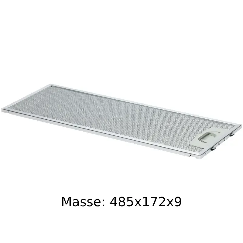 V-Zug Fettfilter 485x172x9/55/ Bügelgriff/DF-S5