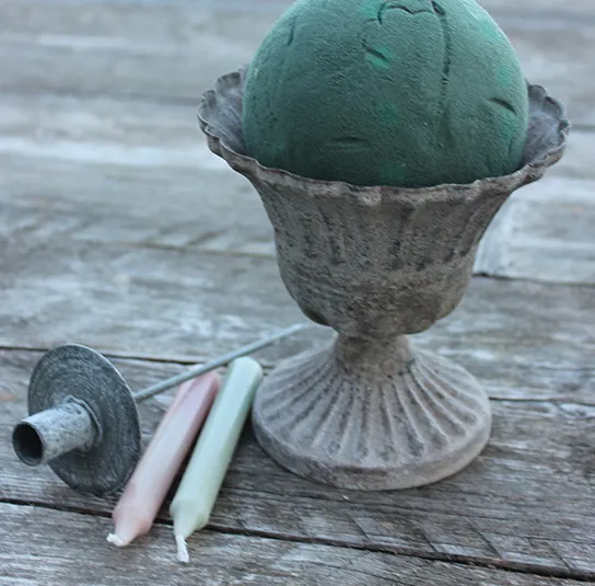DIY Set – Lavendel-, Wollziestkugel mit Juna antique grau – Bild 9