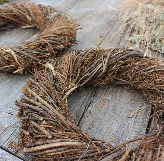 Kranz Kiefernzweige Artemisia – Bild 9