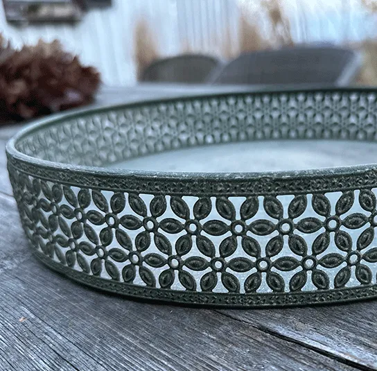 Teller olive antique – Bild 2